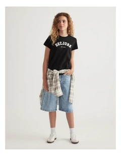 Girls Decjuba Logo Tshirt