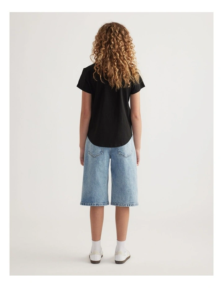 Girls Decjuba Logo Tshirt image 2