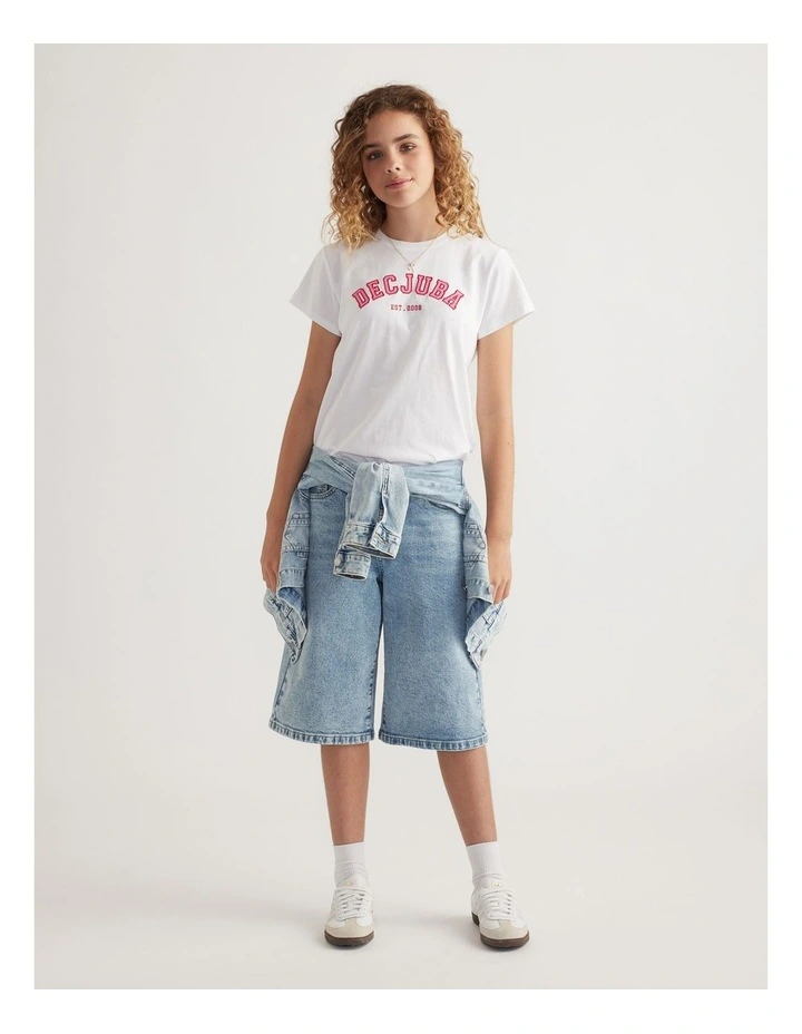 Girls Decjuba Logo Tshirt image 1