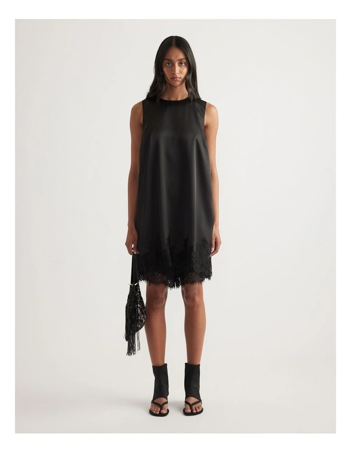 Lydia Lace Trim Shift Dress image 1