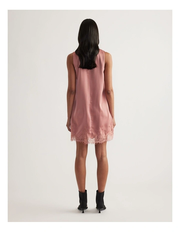 Lydia Lace Trim Shift Dress image 2