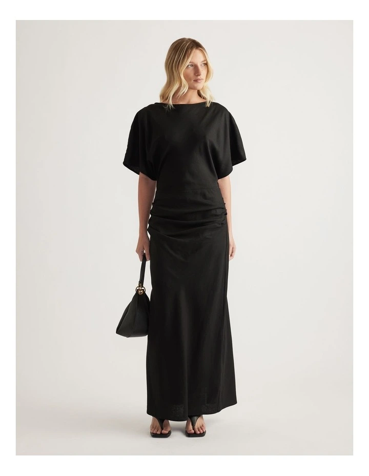 Julia Ruched Maxi Dress image 1