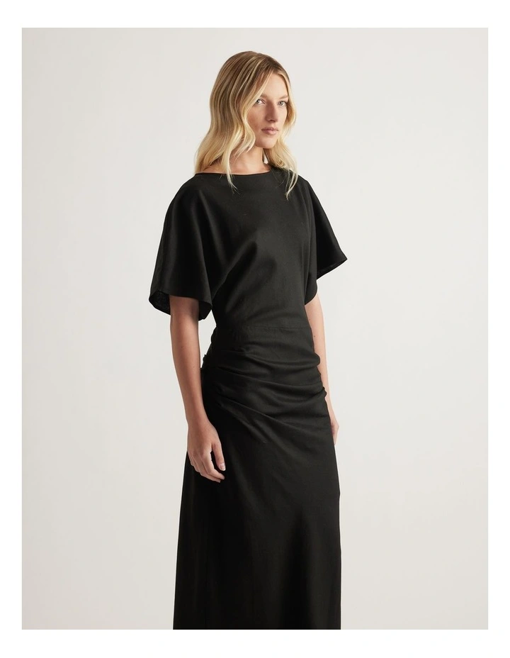 Julia Ruched Maxi Dress image 4