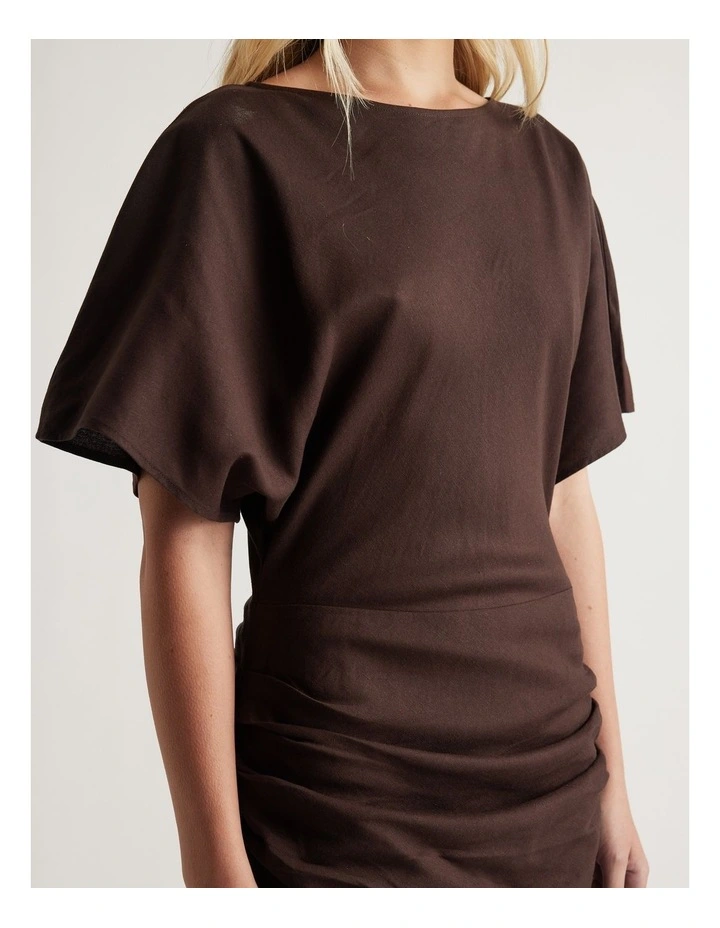 Julia Ruched Maxi Dress image 3