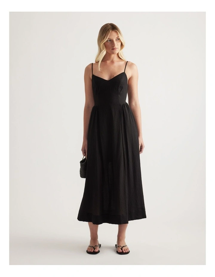Maya Cinched Midi Dress image 1