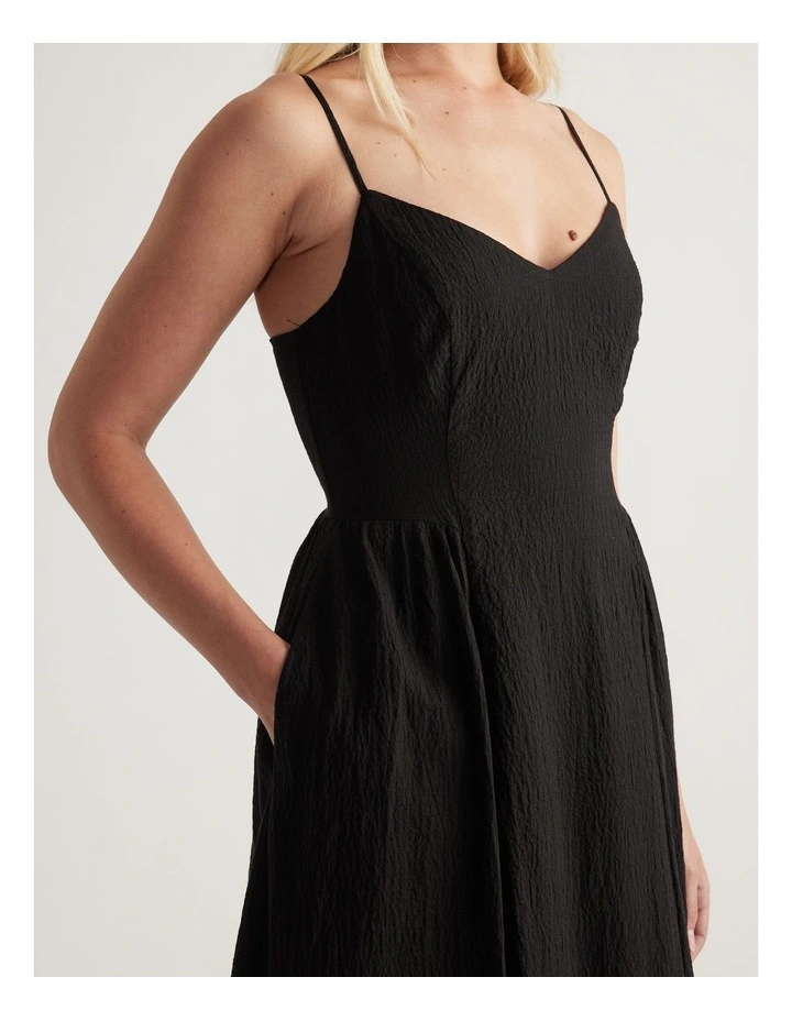Maya Cinched Midi Dress image 3