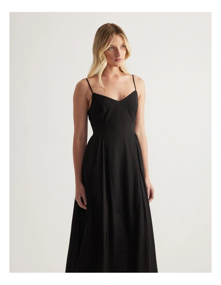 Maya Cinched Midi Dress image 4