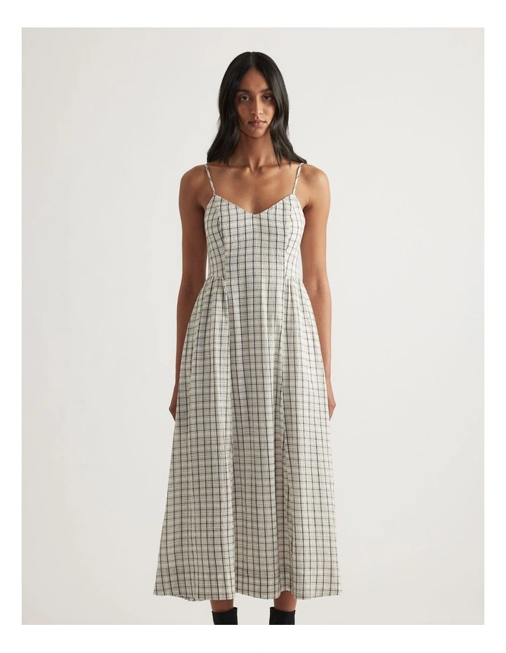 Maya Cinched Midi Dress image 4