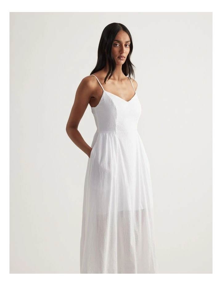 Maya Cinched Midi Dress image 4