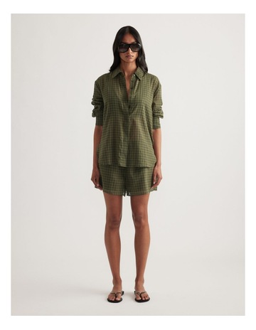 Khaki Check colour