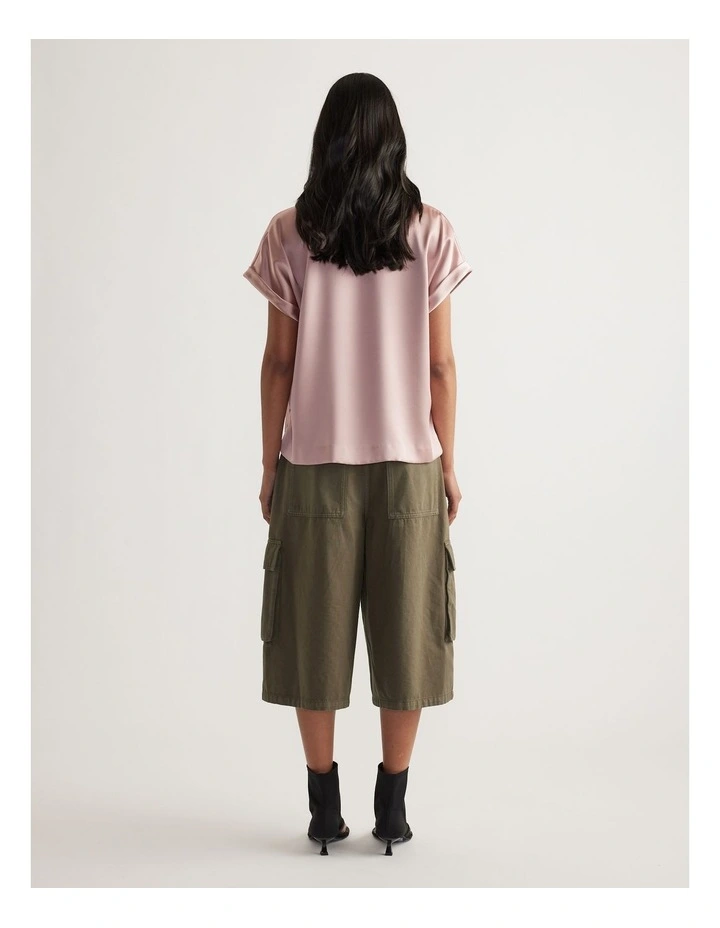 AnnMaree Satin Tee image 2