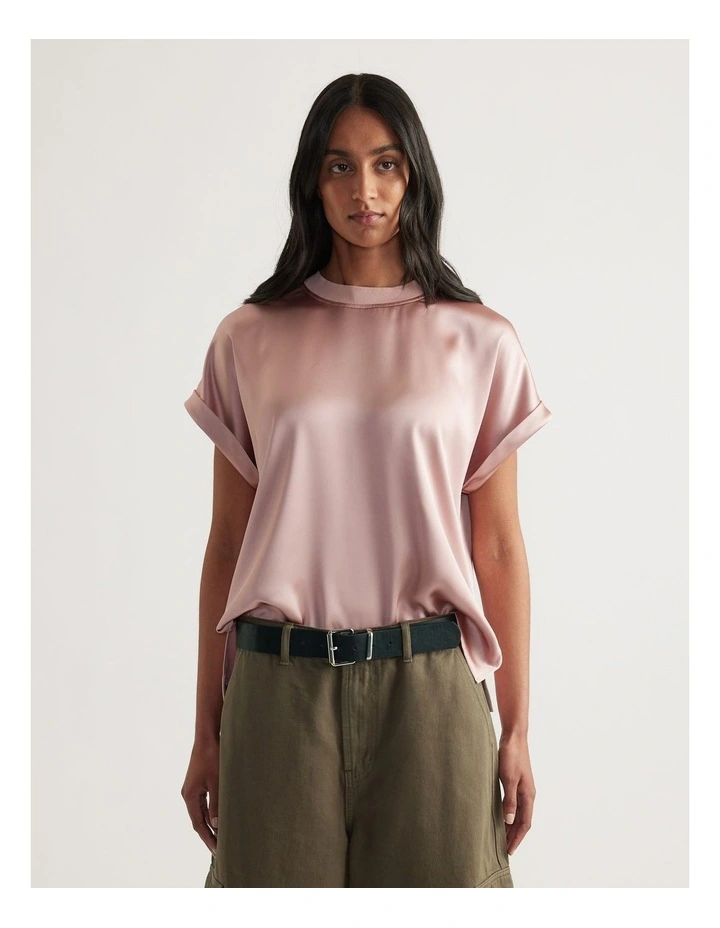 AnnMaree Satin Tee image 4