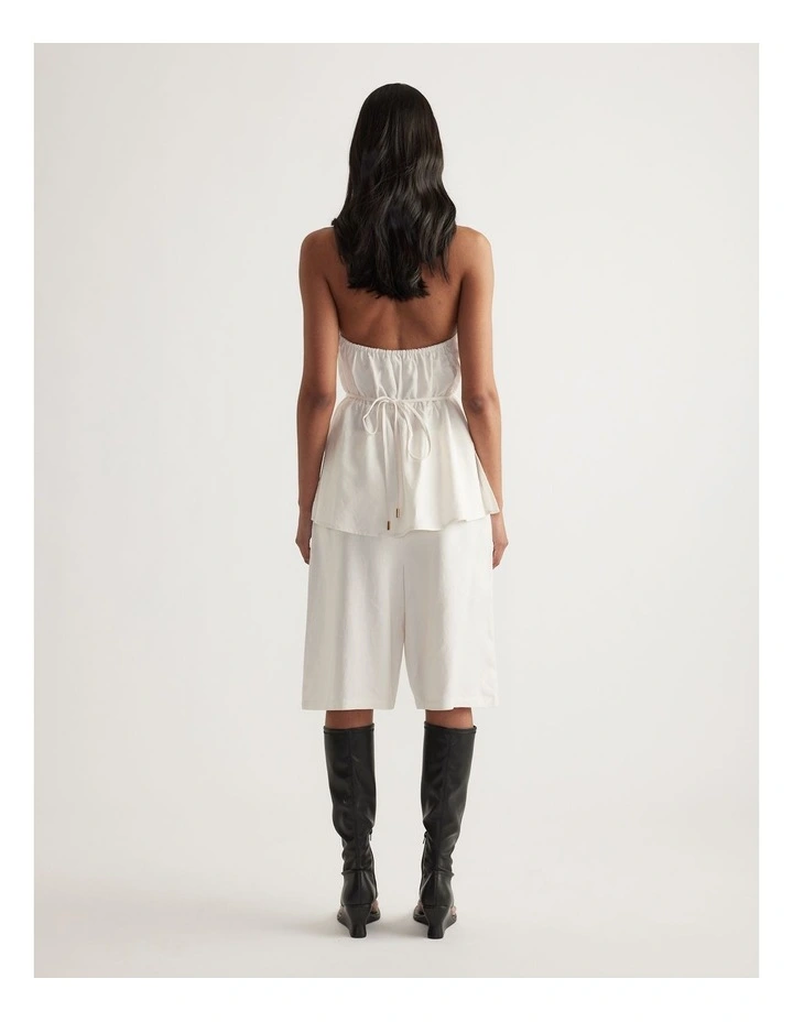 Gwen Linen Blend Halter Top image 2