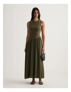 Grace Asymmetric Midi Dress