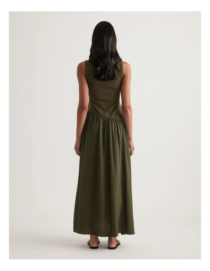 Grace Asymmetric Midi Dress image 2