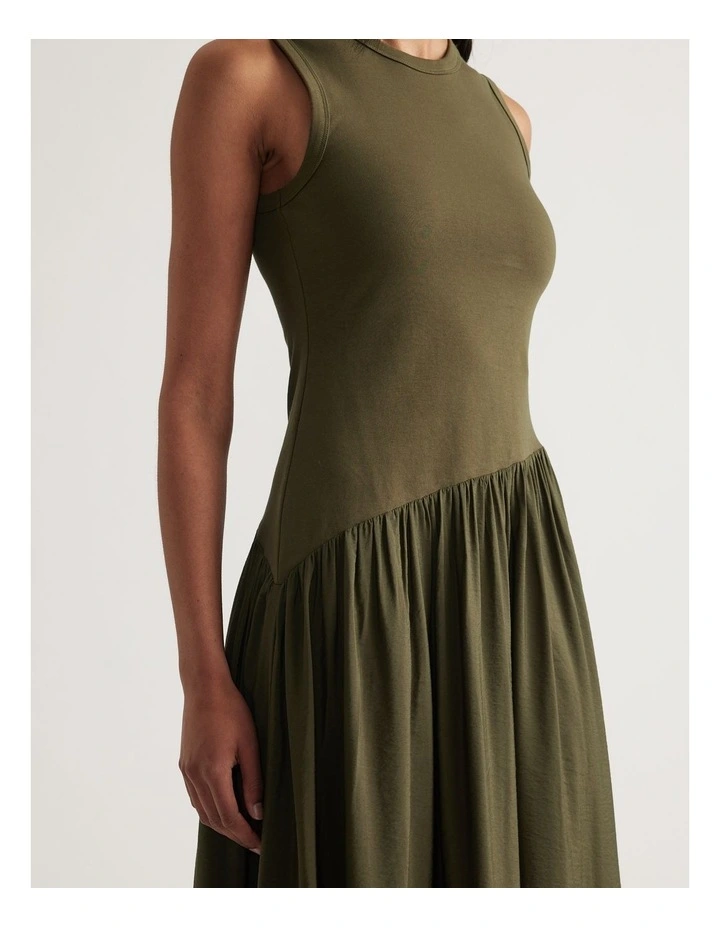 Grace Asymmetric Midi Dress image 3