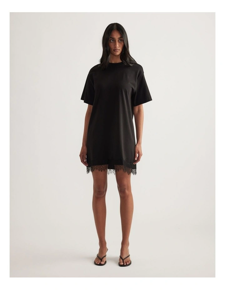 Melody Mini Lace Tee Dress image 1