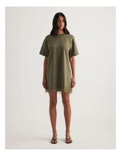Melody Mini Lace Tee Dress