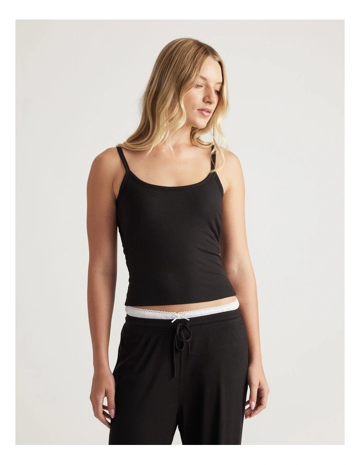 Sleep Ribbed Cami Top image 3