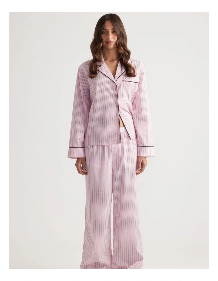Sleep Woven Wide Leg Pants image 1