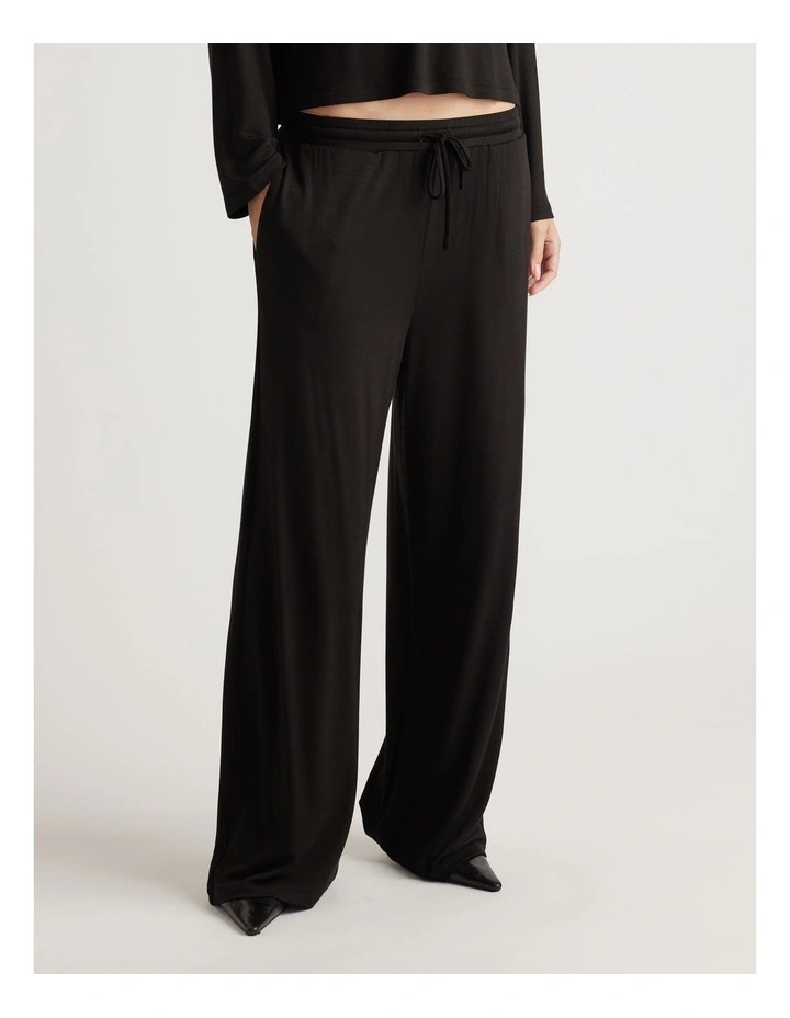 Sleep Jersey Wide Leg Pant image 3