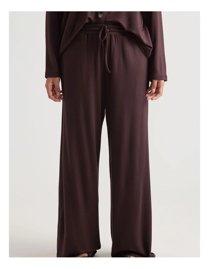 Sleep Jersey Wide Leg Pant image 3
