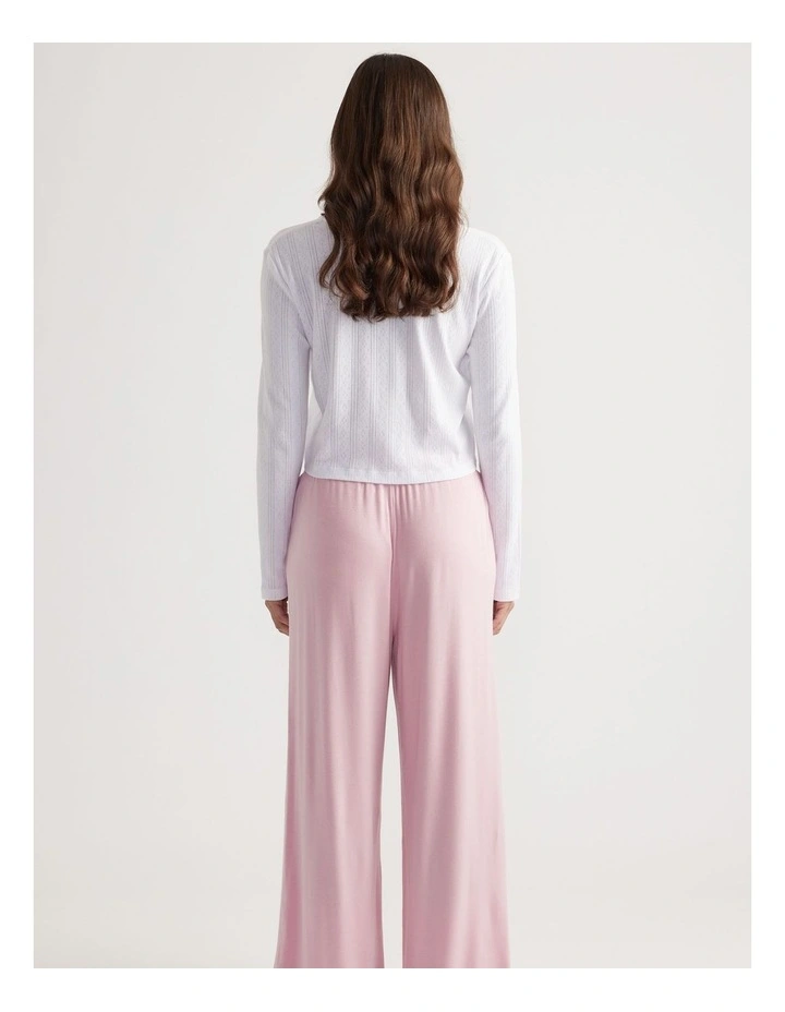 Sleep Jersey Wide Leg Pant image 2