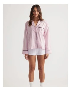 Sleep Woven Long Sleeve Shirt