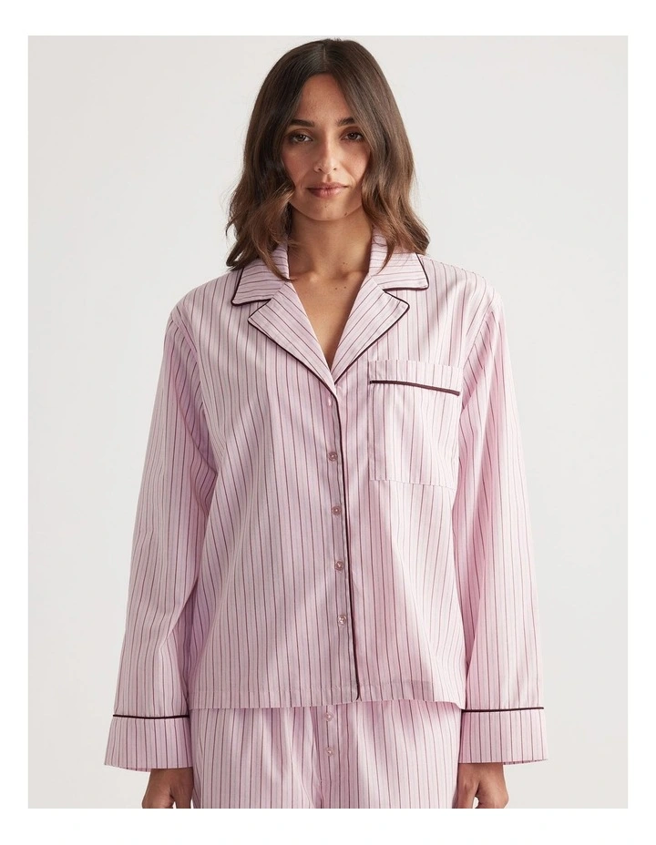Sleep Woven Long Sleeve Shirt image 3