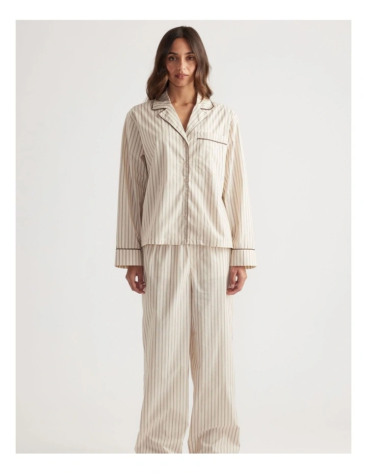 Sleep Woven Long Sleeve Shirt image 1