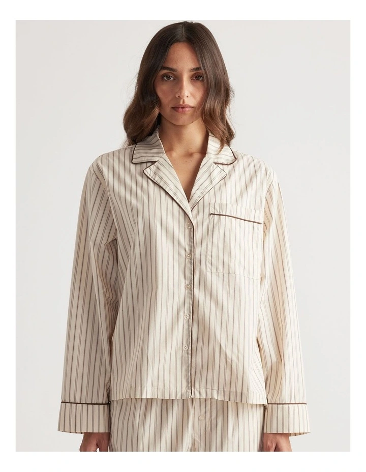 Sleep Woven Long Sleeve Shirt image 3