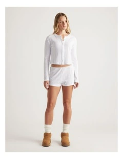 Sleep Pointelle Top