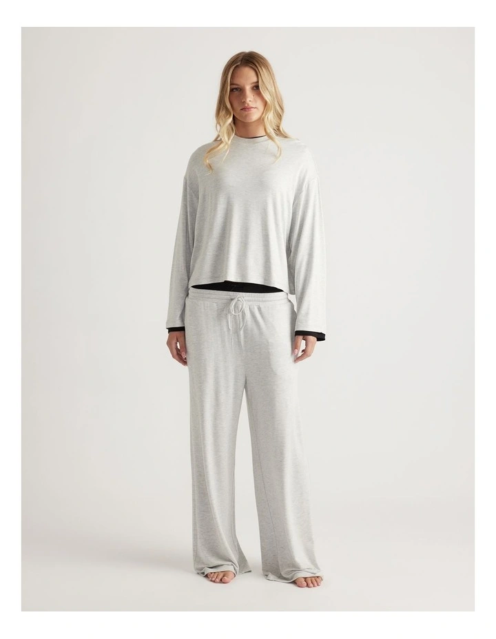 Sleep Jersey Long Sleeve Top image 1