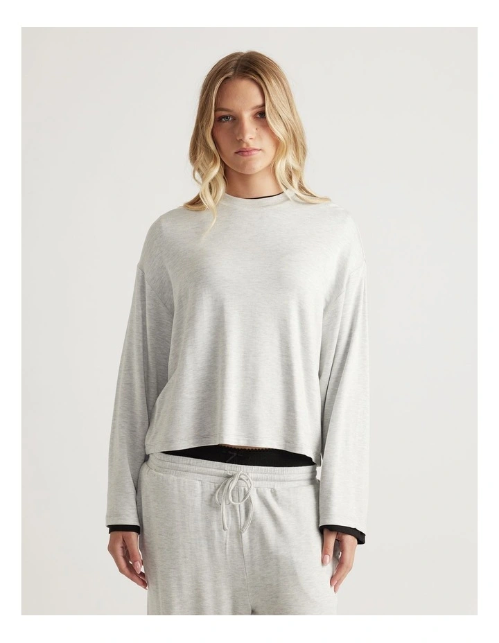 Sleep Jersey Long Sleeve Top image 3