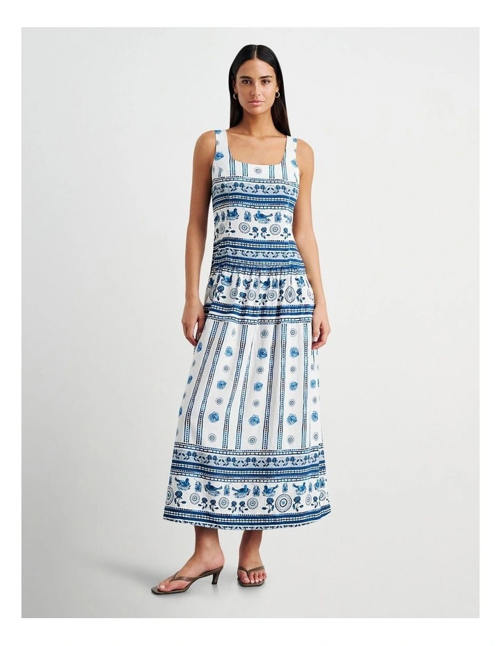 Lovebird Maxi Dress in Multi image 1