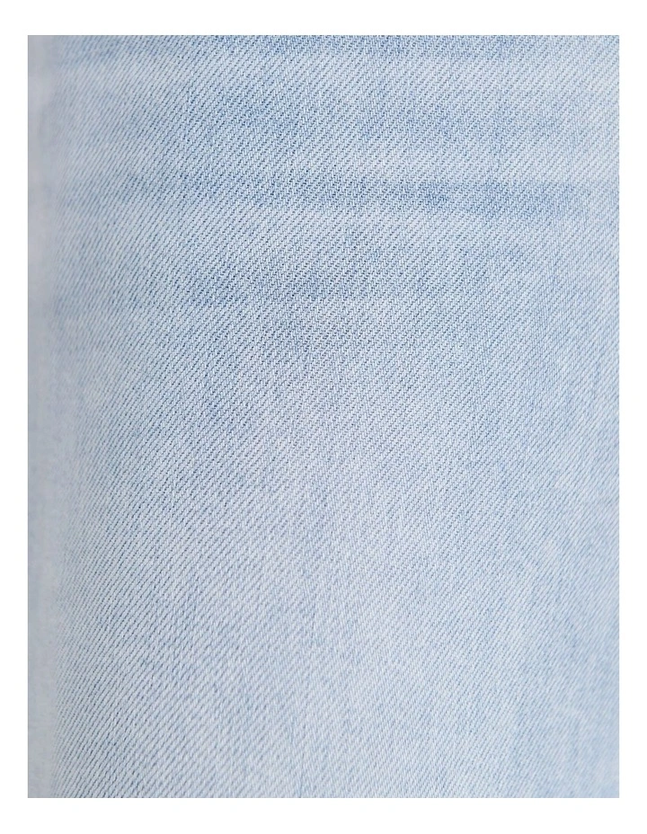 Loe Mid Rise Straight Jean in Light Wash image 6