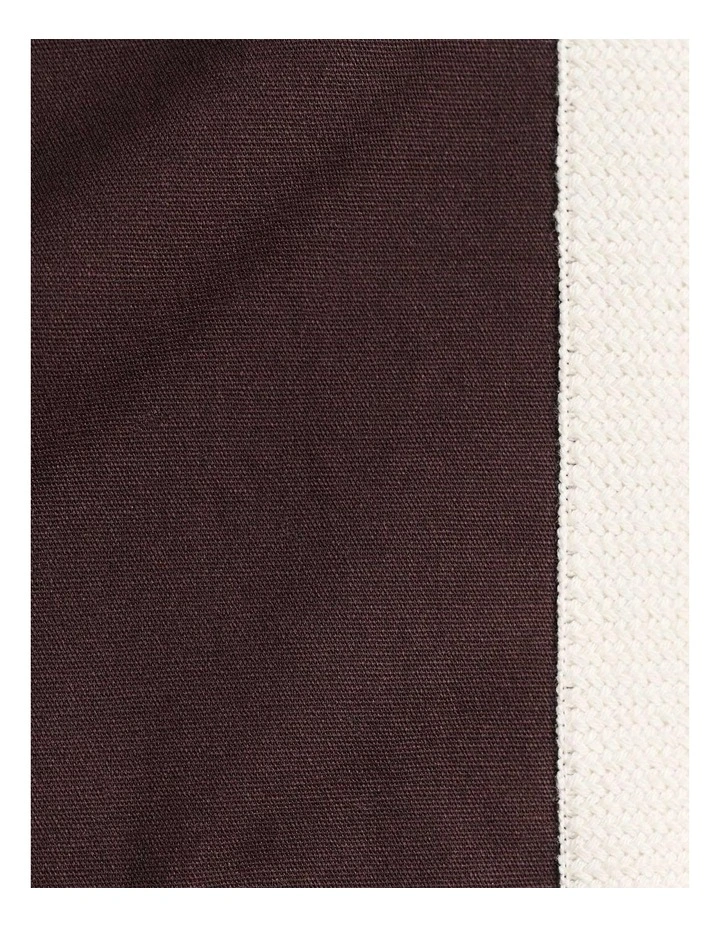 Canvas Wrap Mini Skirt in Brown image 6