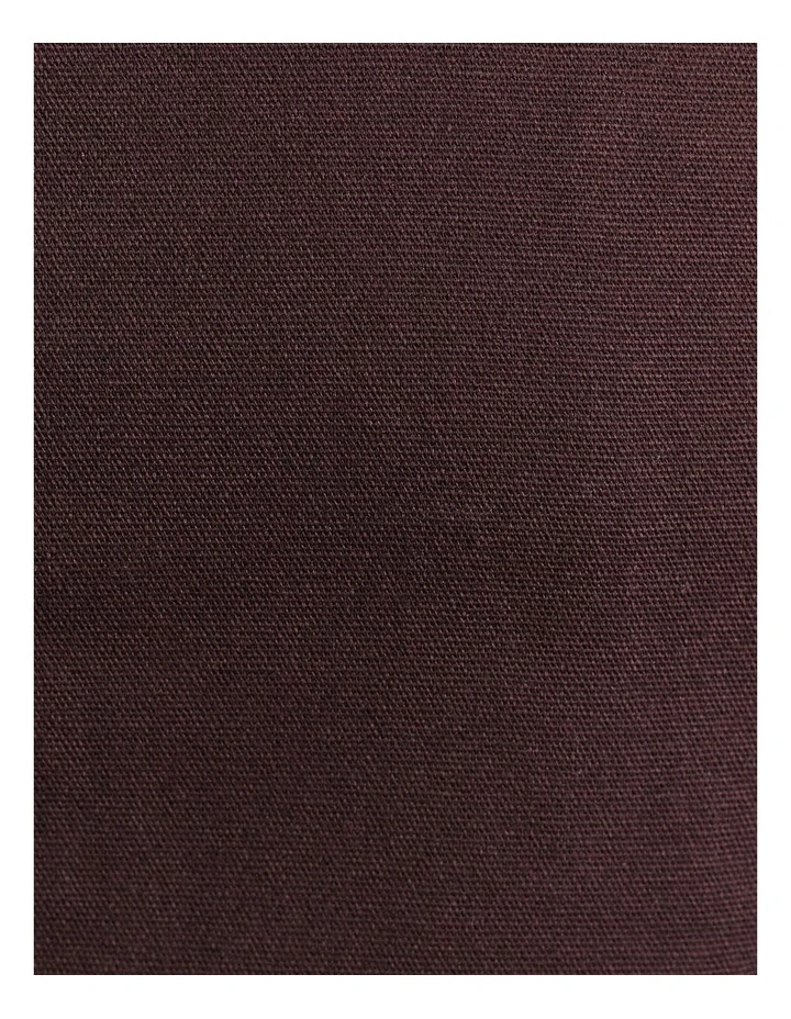 Canvas Sleeveless Shirt in Brown image 7