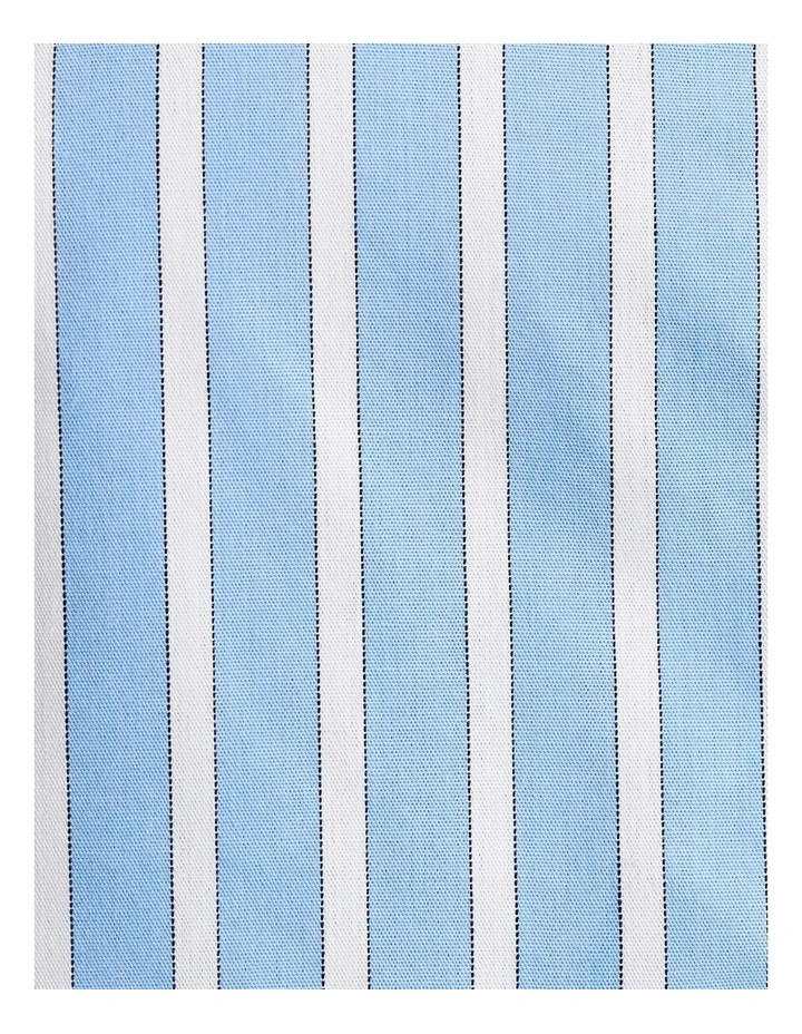 Gigi Poplin Relaxed Shirt in Blue image 7