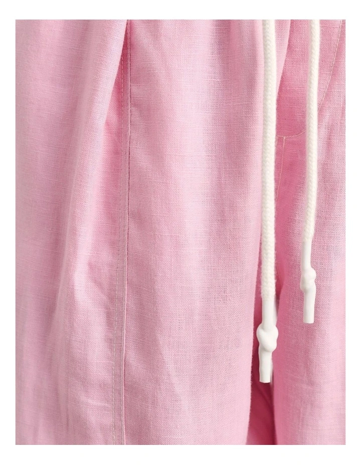 SABINE LINEN PULL ON PANT image 6