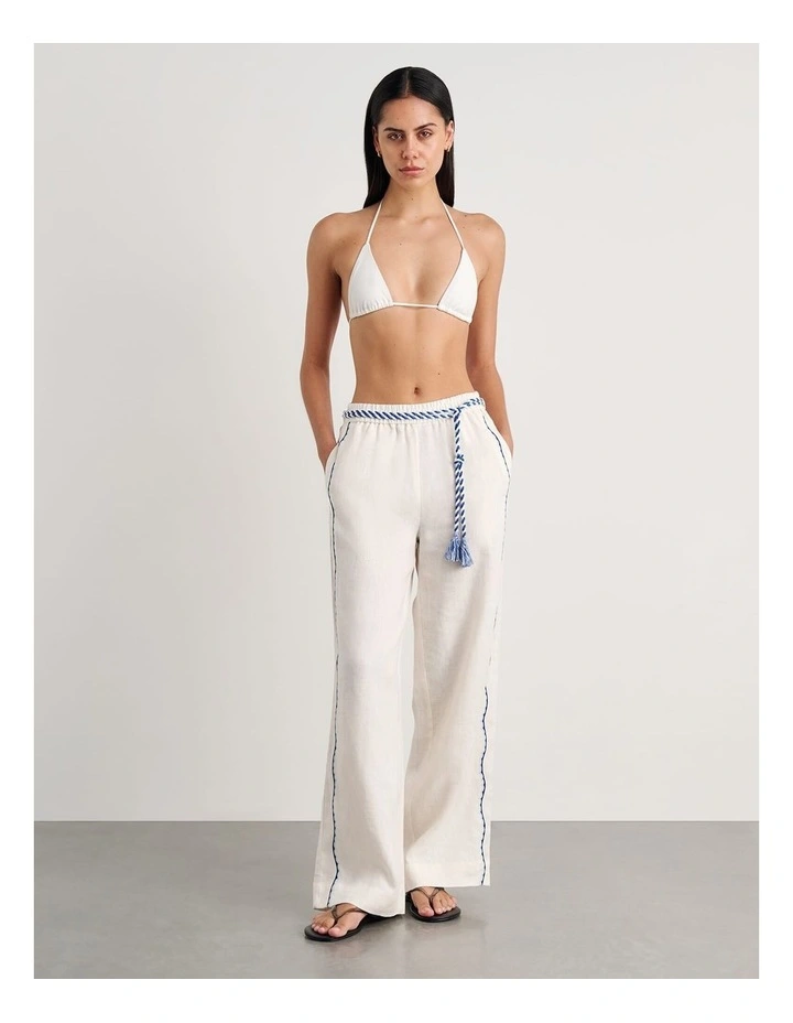 Seahorse Linen Pull on Pant image 4