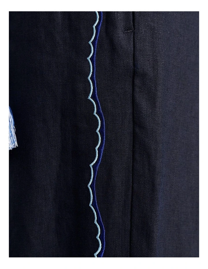 Seahorse Linen Pull on Pant image 7