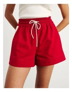 Canvas Contrast Short