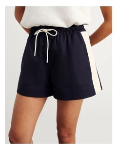 Canvas Contrast Short