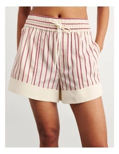 Gigi Poplin Pull On Shorts in
