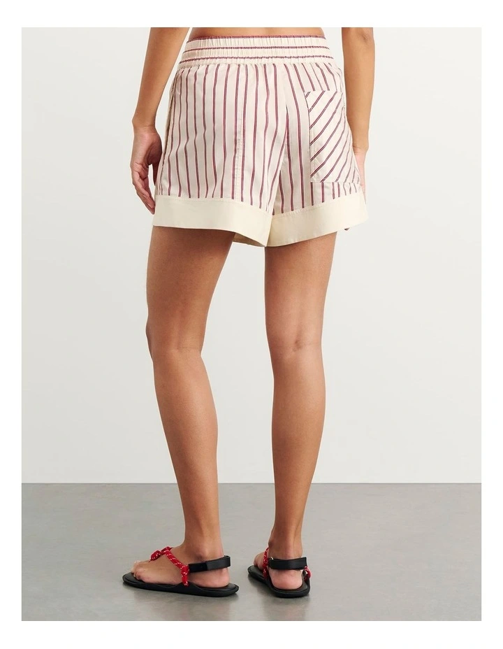 Gigi Poplin Pull On Shorts in image 4