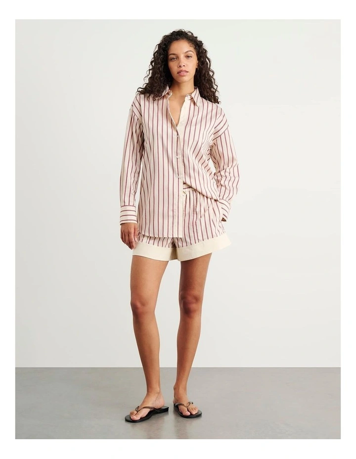 Gigi Poplin Pull On Shorts in image 5