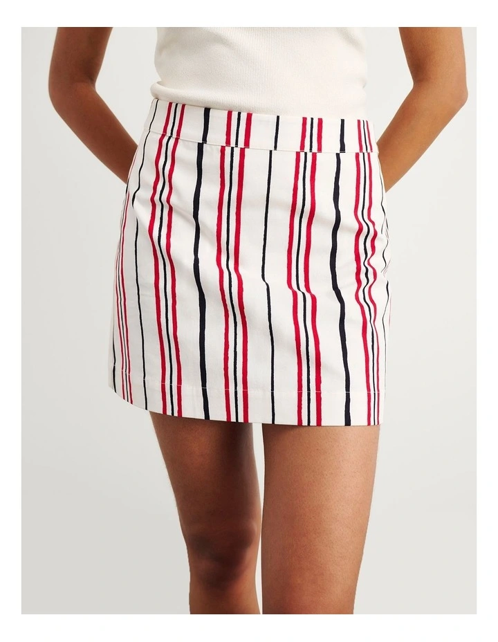 Canvas Mini Skirt image 1