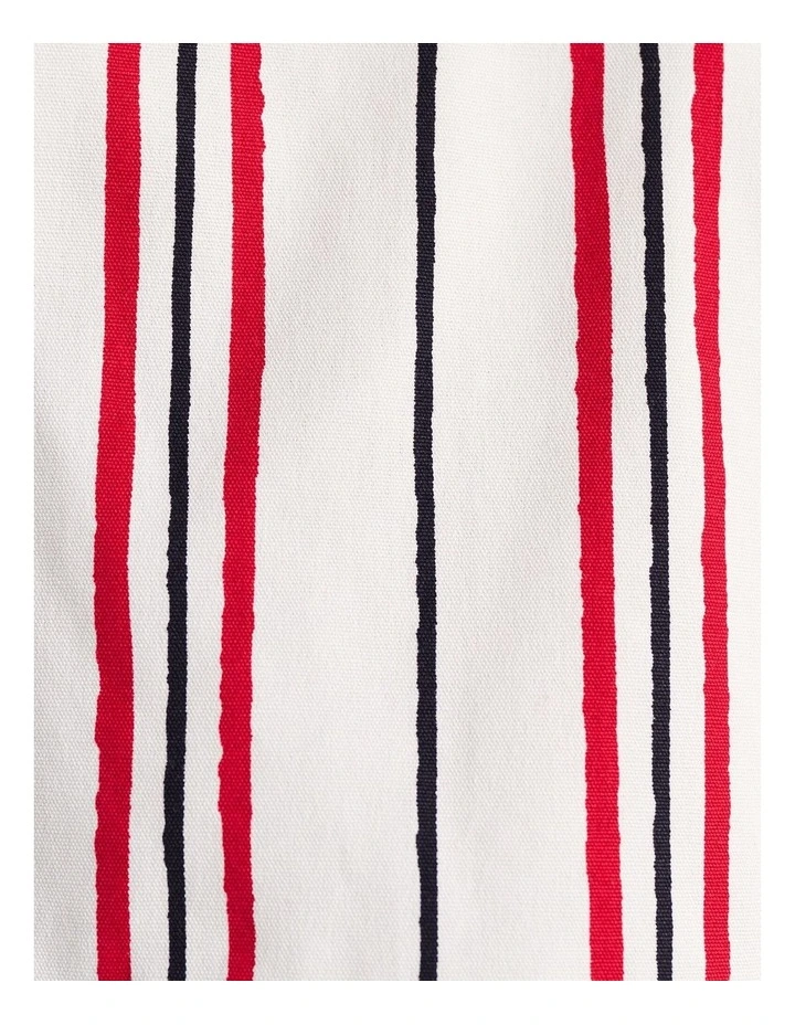 Canvas Contrast Scoop Cami in Red image 7