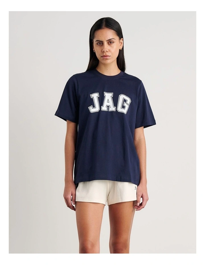Aston Short Sleeve Tee in Blue image 5